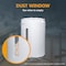 Powertec Dust Collector Lower Bag 20 in. Dia. x 30 in., Dust Collector Bottom Bag with Clear Window & Zipper 70351 - alternate 2